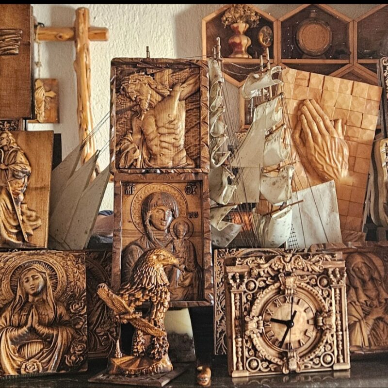 Ξυλογλυπτες  εικονες